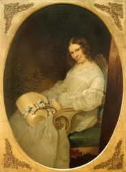 Bildnis Minna Pompilia von Rayski