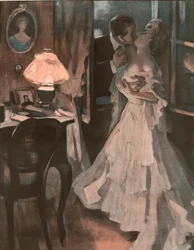 Nur keine Angst, mein Mann spaziert auf dem Dach. Er ist mondsüchtig.