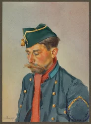 Ein belgischer Lanzenreiter, Gustrow