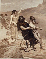 Angeln am Seeufer