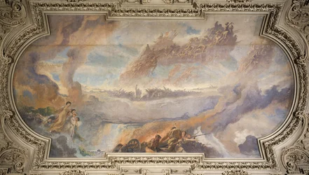 Die Französische Revolution (zentrales Deckengemälde), zwischen 1906 und 1911