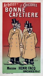 La Chicoree Bonne Cafetiere Poster, 1899