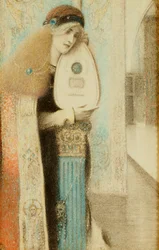Ein Musiker, ca. 1899