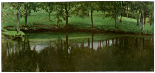 Der Teich von Menil, 1898