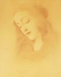 Die Jungfrau nach Botticelli; La Vierge d
