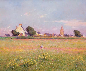 Dorf in der Nähe von Rouen