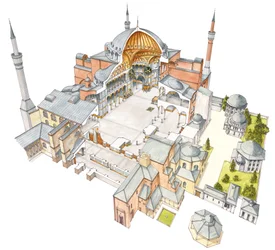 Hagia Sophia. Istanbul, Türkei