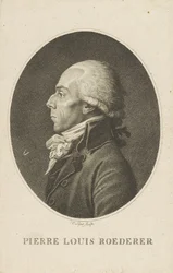 Porträt von Pierre-Louis Roederer 1754-1835