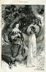 Illustration von Filiberto Scarpelli für das Märchen 