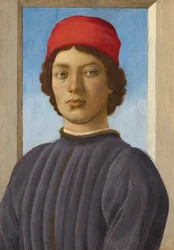 Porträt eines Jugendlichen, um 1485