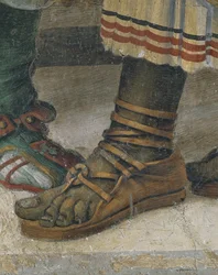 St. Philipp vertreibt den Drachen aus dem Tempel von Hieropolis (Detail)