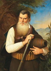 Porträt von Antonio Gasbarrone 1793-1880