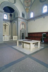 Ansicht des Innenraums, gebaut ca. 1420-29