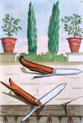 Gartenmesser, aus 