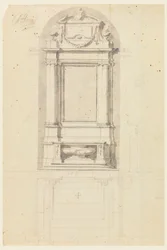 Entwurf für einen Altar
