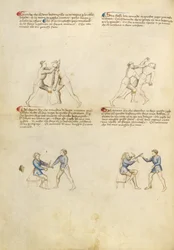 Kampf mit Rondel und Dolch