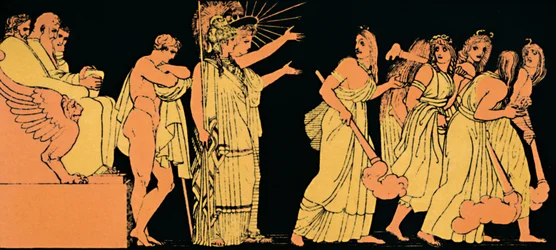 Die Furien ziehen ab, 1880