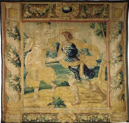 Brüsseler mythologischer Wandteppich, Mitte des 17. Jahrhunderts