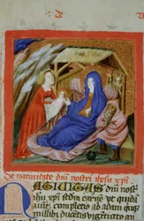 Ms Gen 1111 Seite aus der Legenda Aurea, Brügge, ca. 1400-10