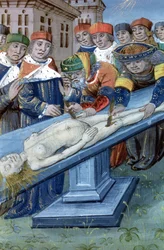 Dissektion, aus De Medina Fen I. II, von Avicenna (980-1037)