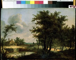 Landschaft der holländischen Landschaft