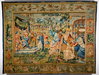 St. Paulus mit Barnabas aus dem Ort seiner Predigt vertrieben