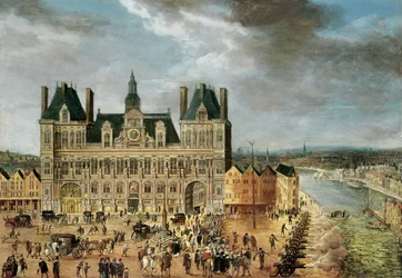 Das Hôtel de Ville, Place de Grève