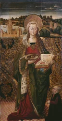 Triptychon, St. Lucia, linke Tafel