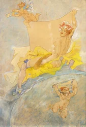 Plakat für eine Ausstellung; Affiche pour une Exposition, 1896