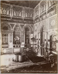 Damas. Innenansicht eines Hauses. Britischer Konsul Syrien, zwischen 1867 und 1899