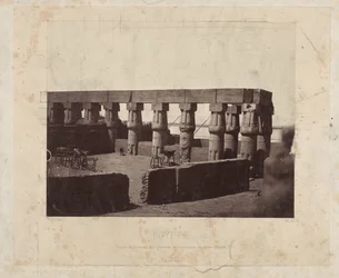 Restanten van de Luxortempel