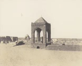 Le Kaire, Friedhof der Mameluken, 1851-52, gedruckt 1853-54