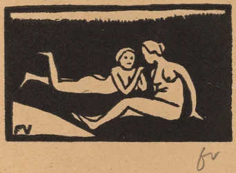 Badende auf dem Gras, 1893
