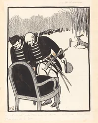 Grands Chasseurs--Der Hirsch ist bereit, 1903