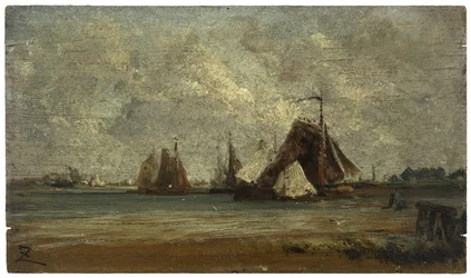Fischereischiffe, ca. 1852