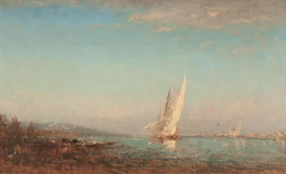 Martigues, das weiße Segel
