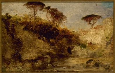 Neapel, Schirmkiefern, zwischen 1850 und 1862