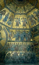 Mosaik an der Kuppeldecke des Baptisteriums von St. Johannes, Florenz