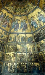 Mosaik an der Kuppeldecke des Baptisteriums von St. Johannes, Florenz