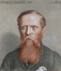 Porträt von Charles Rowley (1839-1933)