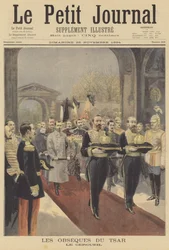 Beerdigung von Zar Alexander III. von Russland