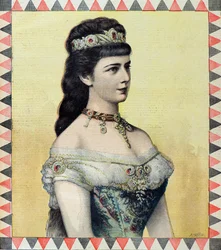 Porträt von Elisabeth von Wittelsbach