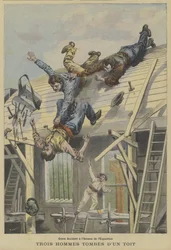 Schwerer Unfall auf dem Gelände der Weltausstellung 1900, Paris