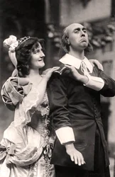 Louie Pounds und Powis Pinder in Lady Tatters, 1907