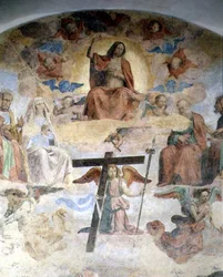 Das Jüngste Gericht (Detail Christus in Majestät)