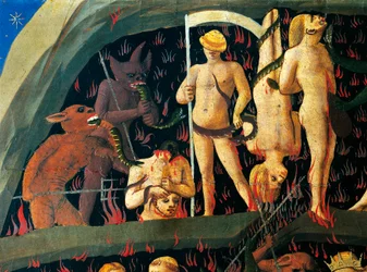 Das Jüngste Gericht von Giovanni da Fiesole, bekannt als Fra Angelico