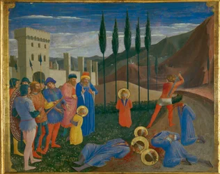Das Martyrium der Heiligen Cosmas und Damian