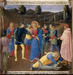 Die Verhaftung Jesu. Leben Christi, Armadio degli Argenti