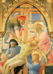 Santa Trinita Altarbild (Detail)