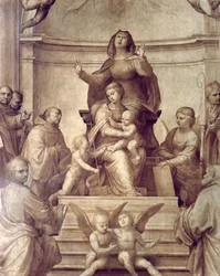 Das Altarbild des Großen Rates (Detail)